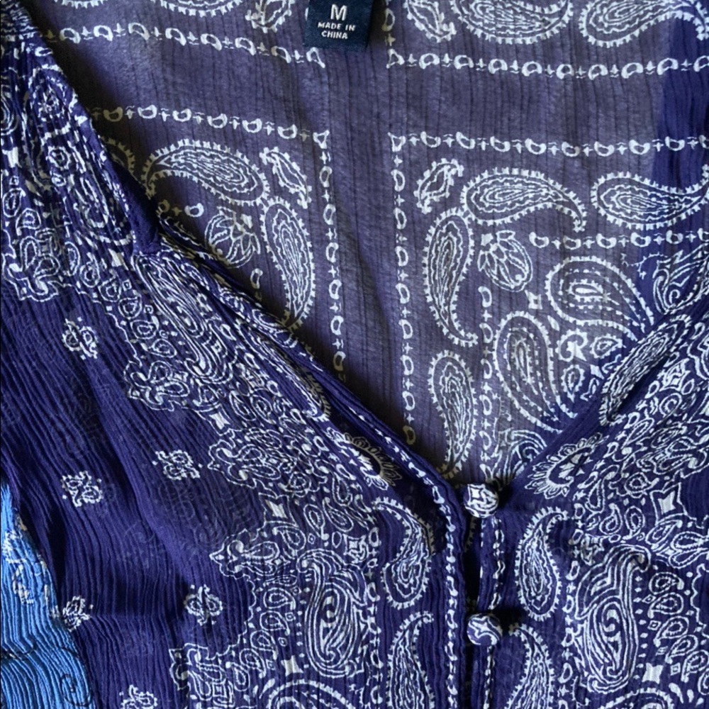 Lucky Brand Paisley Top